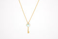 Cadena figuras larimar dentro