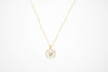 Cadena circular corazon