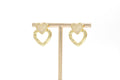 Arete corazon doble