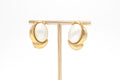 Arete perla nacar dorado