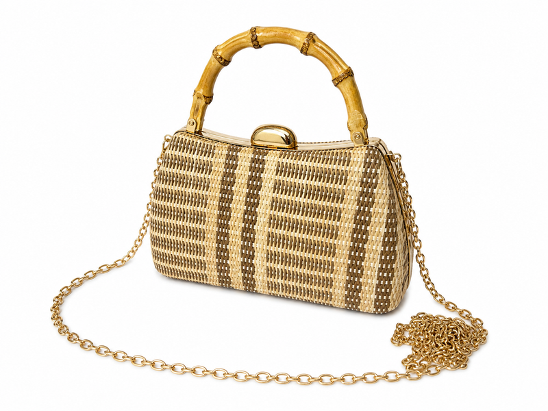 Crossbody marrón bambú GZ24046MR