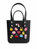 Cartera crocs pequeña negra