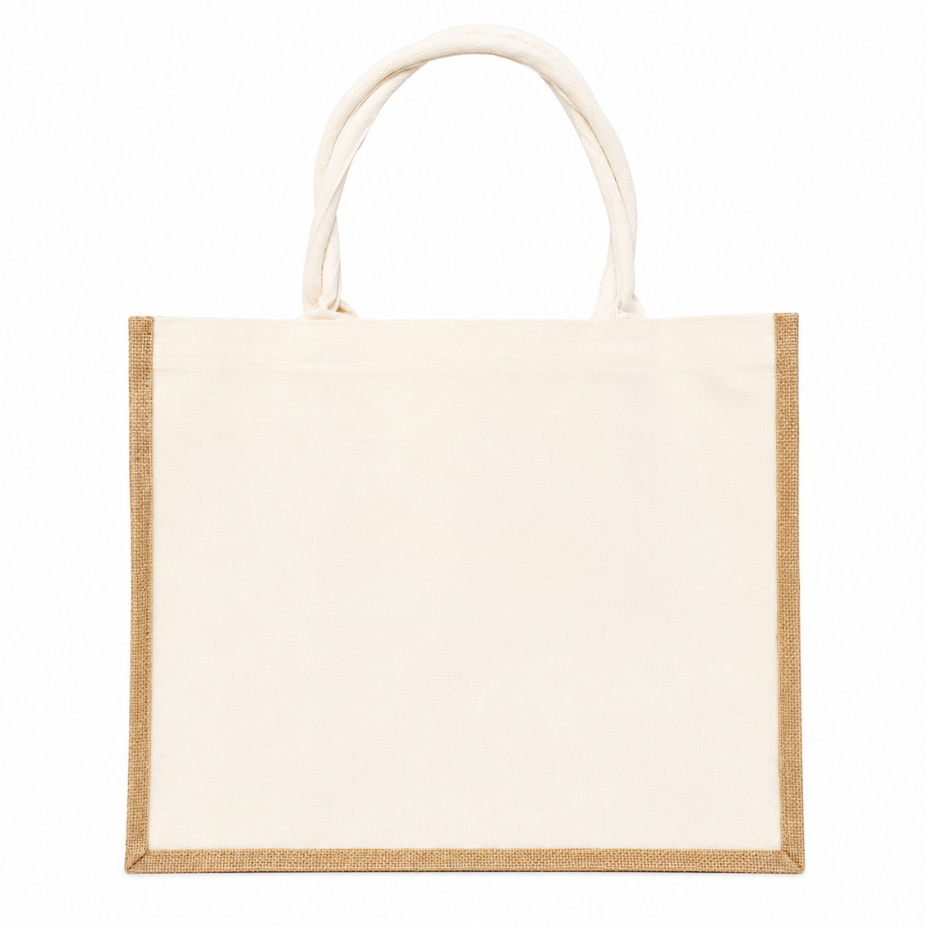 Bolso Yute Blanco/canva YU8