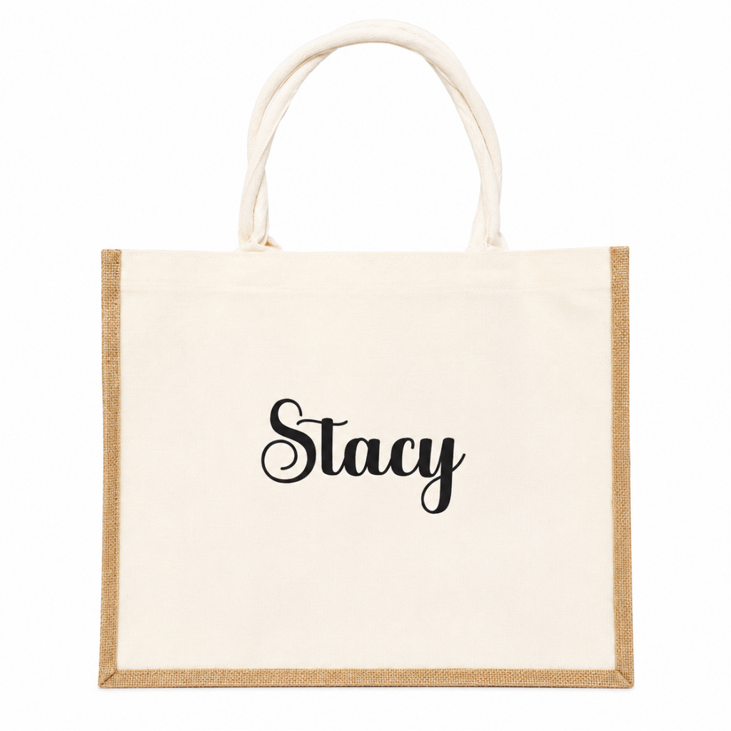 Bolso Yute Blanco/canva YU8