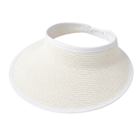 Visera elastica blanca