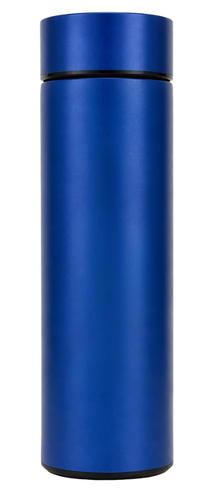 Termo con termostato azul