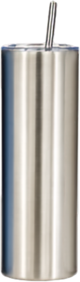 Skinny Tumbler plateado