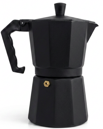 Greca 9 tazas negra