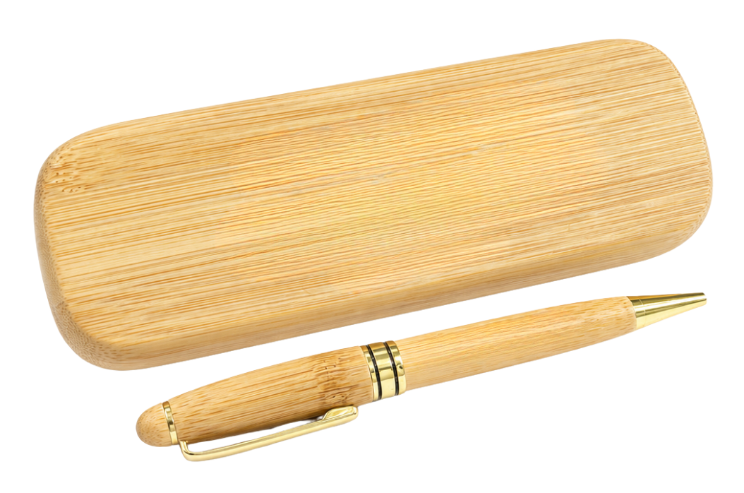 Set 1 Lapicero Madera estuche