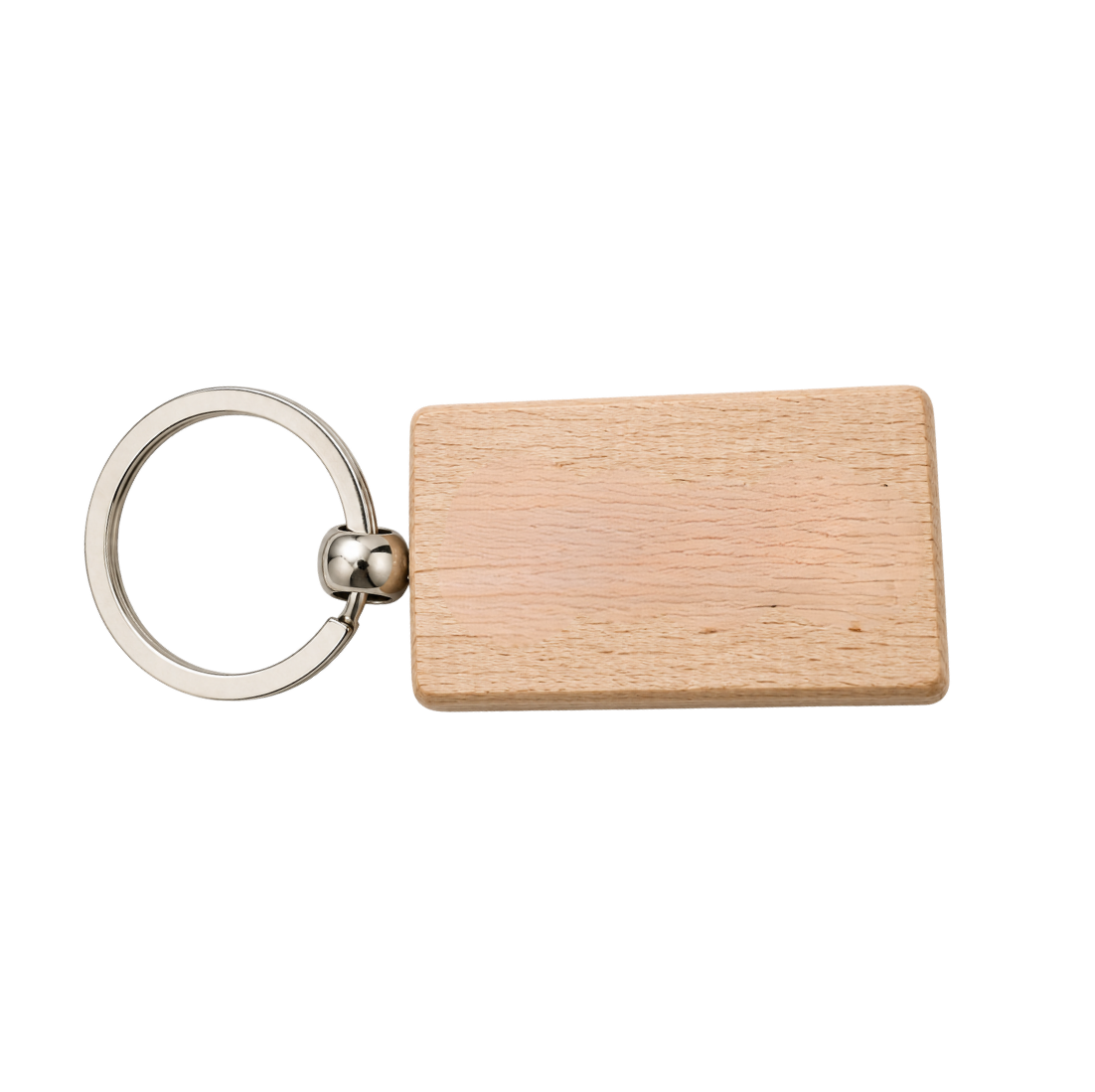 Llavero madera rectangular