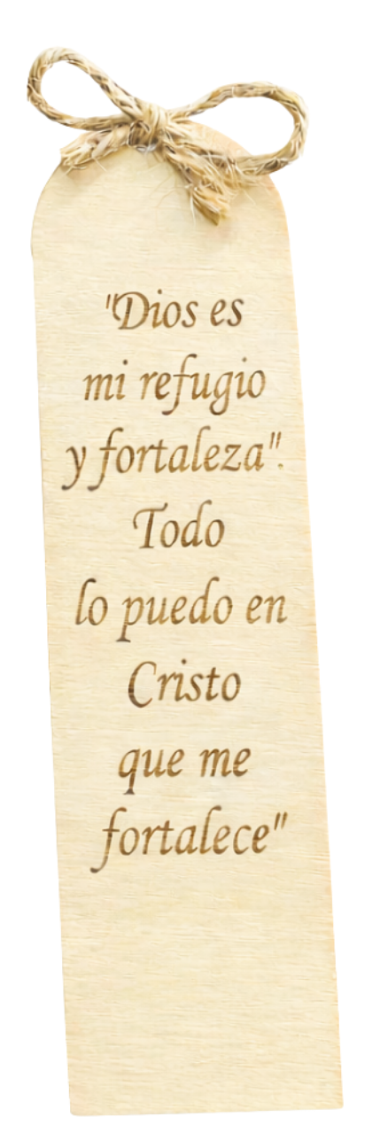 Separador de libros madera