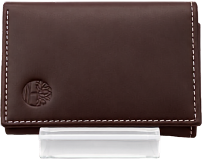 Billetera Timberland trifold marron oscuro