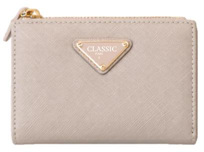 Monedero Classic Simple Crema