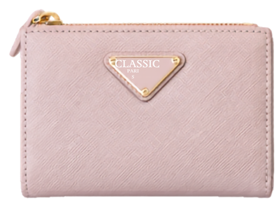 Monedero Classic Simple Rosa